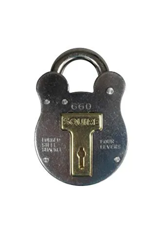 Henry Squire 660 Old English Padlock with Steel Case 64mm