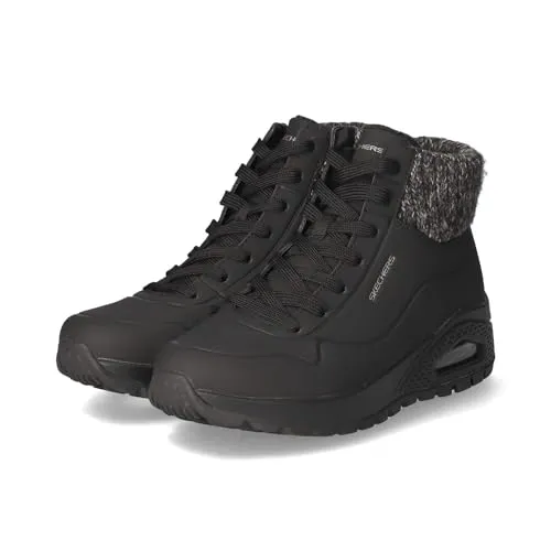 Skechers UNO RUGGED Winterboots - Sportliche Snowboots mit Skech-Air-Luftkammernsohle, wärmendem Innenmaterial und gepolsterter Innensohle für optimalen Komfort beim Wandern in der kalten Jahreszeit.