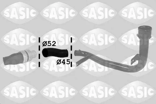 Sasic Ladeluftschlauch 3330055