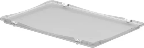 Surplus Systems Scharnierdeckel für Eurobox 60 x 40 cm, transparent  Boxen,