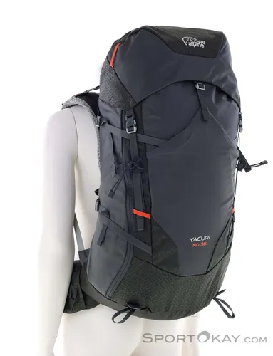 Lowe Alpine Yacuri ND 38 Damen Rucksack - Anthrazit, 38L - Hochwertiger Damenrucksack für Wanderungen, mit ergonomischem Design und praktischem Stauraum für alle Essentials.