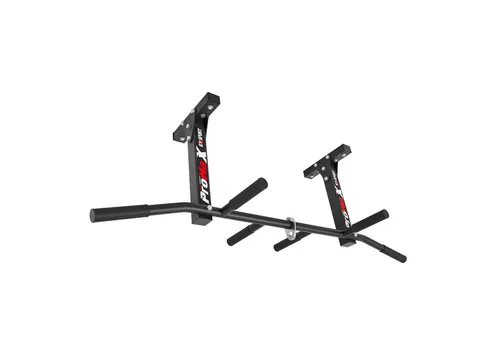 K-SPORT Klimmzugstange zur Deckenmontage - 250 kg belastbar, Made in EU! - Klimmzugstange für Deckenmontage, extrem belastbar bis 250 kg, mit Antirutsch-Griffen und stabilen Dübeln für sicheres Training zu Hause.