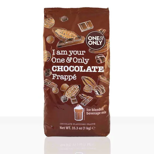 One & Only Frappe Chocolate - 1kg Schokopulver Instantpulver Milchshake