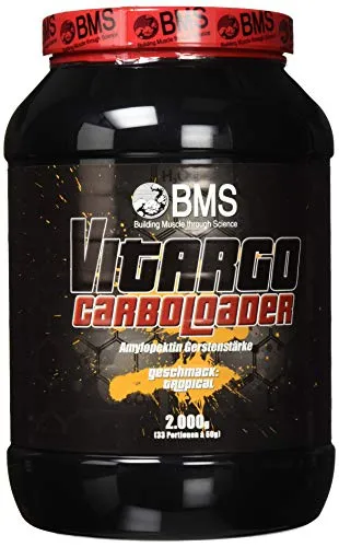 BMS Vitargo Tropical - 2 kg Kohlenhydrat-Präparat - Perfekte Energiequelle für Sportler, schnell verfügbar und ideal für intensive Trainingseinheiten.