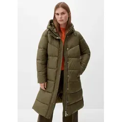 s.Oliver Wintermantel Outdoor-Mantel Steppmantel mit Kapuze grün XXXL (46)