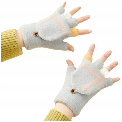 Großhandel Winterhandschuhe Damen Handy Handschuhe Universal Grau