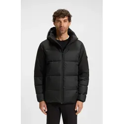 BOSS GREEN Daunenjacke mit abnehmbarer Kapuze von BOSS