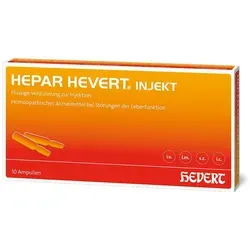 Hepar Hevert injekt Ampullen