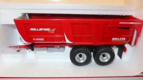 Universal Hobbies UH 6339 Rolland Rollspeed 6835 - 1:32 - Landwirtschaftsfahrzeuge im Maßstab 1:32, detailgetreues Modell des Rolland Rollspeed 6835 in Rot, ideal für Sammler und Liebhaber.