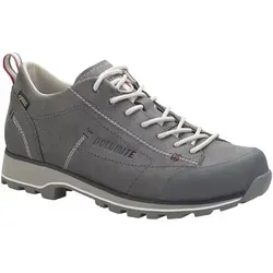 Dolomite Cinquantaquattro Low FG Evo GTX Ws - Grau 38 - Wanderschuhe mit GORE-TEX®-Membran für wasserdichten Komfort und atmungsaktive Funktionalität. Hochwertiges Nubukleder und Vibram®-Sohle bieten perfekten Halt und Stil für Outdoor-Abenteuer und Stadt.