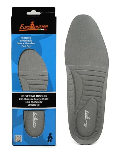 Universelle Antistatische ESD Einlegesohlen, Komfort Einlegesohlen für alle Schuhe (46 EU)