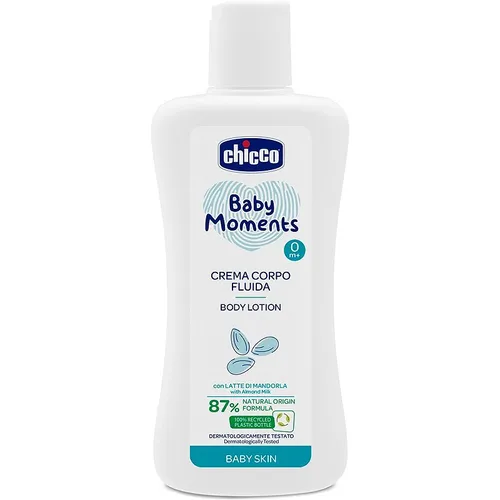 Chicco Baby Moments Bodylotion für Kinder 200 ml