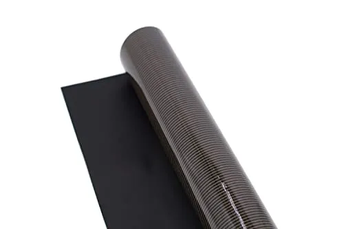 STAR Geschenkpapier gestreift 70cm x 2m Rolle beidseitig glänzend matt Packpapier Bastelpapier schwarz grau