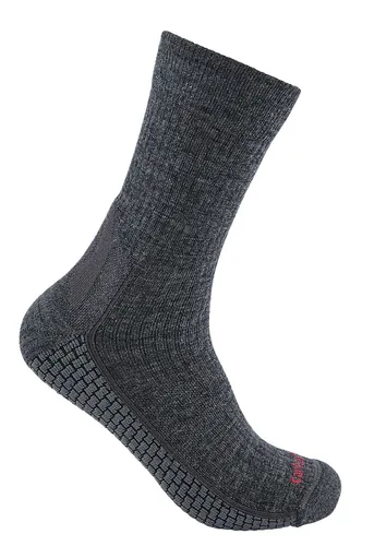 Carhartt Socken mit verbesserter Fersentasche - Hochwertige Socken aus 56 % Nylon, 41 % Merinowolle und 3 % Elastan. Fast Dry Technologie sorgt für schnellen Feuchtigkeitstransport und optimalen Komfort.