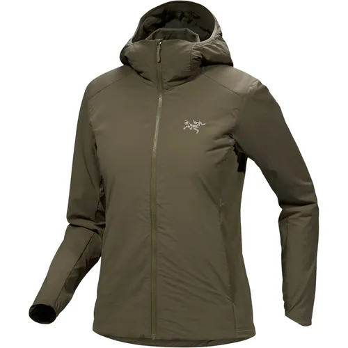 Arcteryx Damen Atom SL Hoodie Jacke (Größe S, oliv) von Arc'teryx