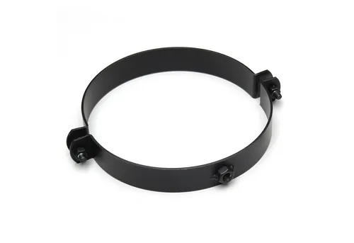 Raik Ofenrohr Raik Rauchrohr Ofenrohr 120mm - Rohrschelle schwarz, Rohrschelle