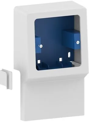 GGK 11967 Geräteträger SL-GT-1, universell, für UP-Gerät, mit Rahmen, weiß