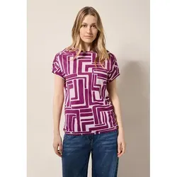 Cecil Shirt in Lila - XXL