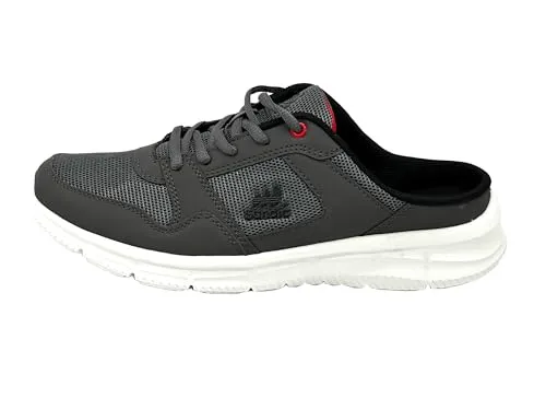 Ablovo® Damen Herren Pantoletten Sandalette Slipper Sabots Sneaker Freizeit (Dunkelgrau, EU Schuhgrößensystem, Erwachsene, Damen, Numerisch, M, 39)