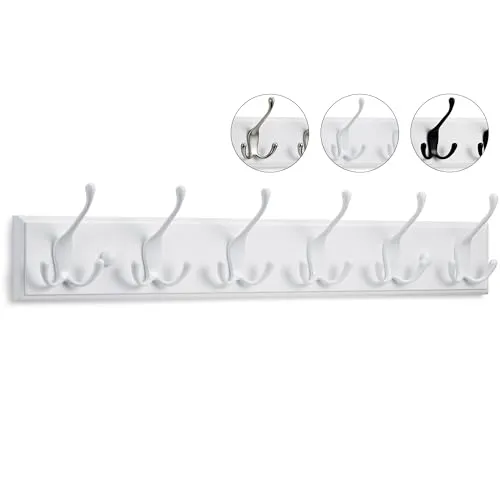 LARHN Garderobenhaken Weiß in weiß von LARHN