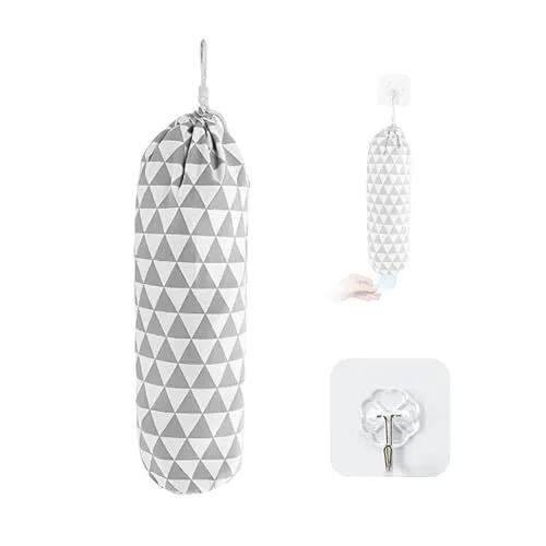 MAXQUU Der Küchen-organizer Wird Mit 1 Haken Zum Aufbewahren Von Plastiktüten, Wand-organizer, Tragbarer, Lebenslanger Tragetasche Und Aufbewahrungstasche Für Zu Hause Geliefert.