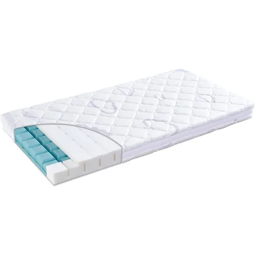 Träumeland Kinderbettmatratze Schlummerstern 70x140x11 cm - Hochwertige Babymatratze für sicheren Schlaf, punktelastisch und atmungsaktiv für optimalen Komfort und Gesundheit Ihres Kindes.