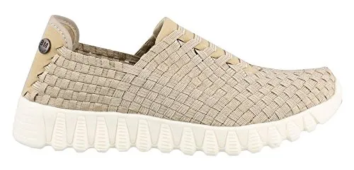 Bernie Mev BM62 Zip Vivaldi Damen Sneaker in gold von Bernie Mev