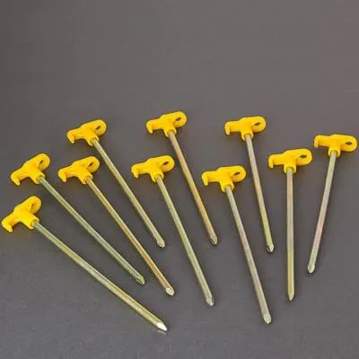 Erdnägel Kit 10er-Pack - Fiamma Ersatzteil Nr. 98655-349 - Ersatzteile für Fiamma ZIP, Privacy Room & Caravanstore, ideal für sicheren Halt und Stabilität bei Outdoor-Aktivitäten.