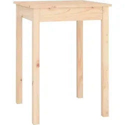 furnicato Esstisch, Braun, Holz, 55x75x55 cm, Esszimmer, Tische, Esstische