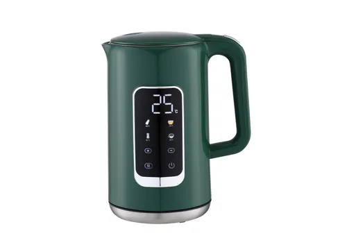 LMG Germany Wasserkocher Wasserkocher 2200 Watt 40–100 °C Digitalbildschirm Warmhaltefunktion, 2200 W, Cool-Touch-Gehäuse, Edelstahl innen, Temperaturwahl, Warmhaltefunktion