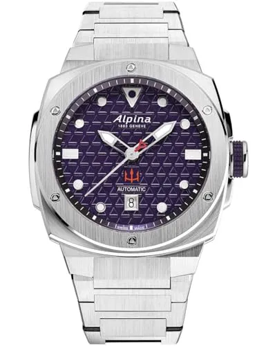 Alpina Alpiner Extreme Automatic ARKEA LIMITED EDITION - Herrenuhren mit limitierter Auflage, blaufarbigem Zifferblatt und edlem Edelstahlarmband für stilbewusste Männer.