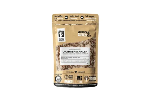 Bremer Gewürzhandel Gewürz Orangenschalen, Stücke, 100 g