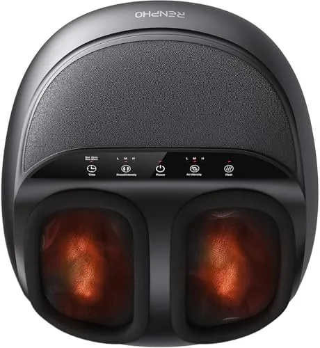 RENPHO Fußmassagegerät mit Wärme und Shiatsu-Funktion