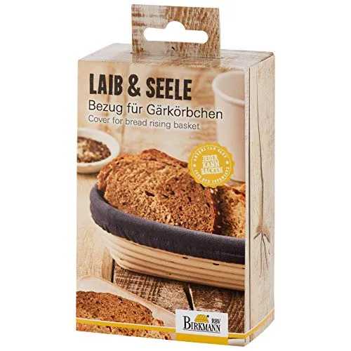 RBV Birkmann, 700659, Laib und Seele, Bezug für Gärkörbchen, länglich, schmal