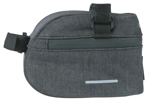 Basilikum City Double Fahrradbeutel Mik, Schwarz