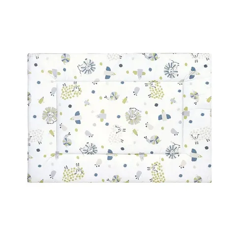 Odenwälder Babydecke Krabbeldecke lion grey 100/135 - Weiche und kuschelige Krabbeldecke aus 100% Baumwolle, ideal für das Spielen und Entspannen Ihres Babys. Mit hochwertiger Polyesterfüllung für zusätzlichen Komfort.