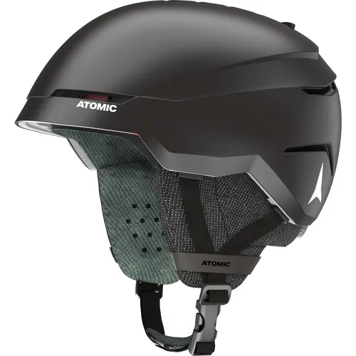 ATOMIC SAVOR Skihelm Schwarz Größe L - Unisex mit 360° Fit System - Skihelme & Snowboardhelme mit überlegener Sicherheit dank Holo Core und ABS-Hartschale, plus atmungsaktives Aircon-Belüftungssystem für optimalen Komfort auf der Piste.