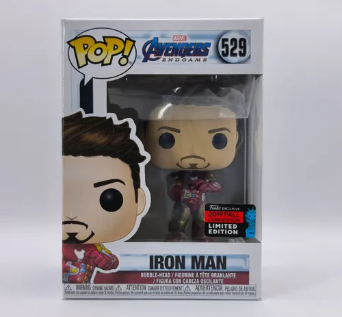 Funko Pop! Marvel Avengers - Iron Man 529 Limited Edition 2019 - Exklusive Action-Figur aus Vinyl, ideal für Sammler und Marvel-Fans, mit detailgetreuer Verarbeitung und einzigartigem Design.