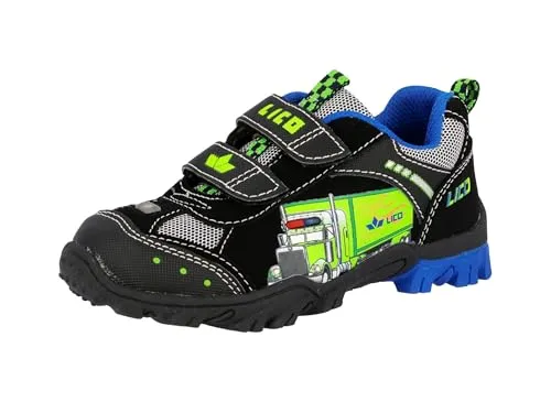 Lico Truck V Blinky Klettschuh blau|bunt|schwarz 23 EU