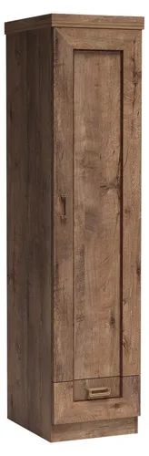 Masseno Drehtürenschrank UDINE 46 cm – Braun