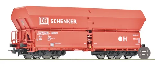 Roco 6600135-3 Selbstentladewagen DB AG - Güterwagen in Epoche VI, ideal für Sammler und Modellbahner. Hochwertige Verarbeitung und detailgetreue Lackierung in Verkehrsrot.
