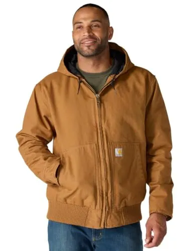 Carhartt Duck Active Sweatjacke in Braun von Carhartt