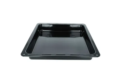 vhbw Backblech passend für Zanker ZKH7430PX, ZKH7429X, ZKH7427X, ZKH7427W Backofen, porzellanemaillierter Stahl