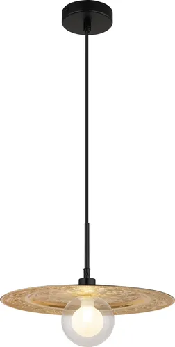 RIGA Pendellampe - Elegante Hängeleuchte für Esszimmer und Wohnzimmer - Lampen mit klassischem Design und modernem Touch. Die RIGA Hängeleuchte sorgt für luxuriöse Lichtverteilung und eine einladende Atmosphäre in Ihrem Wohnraum.