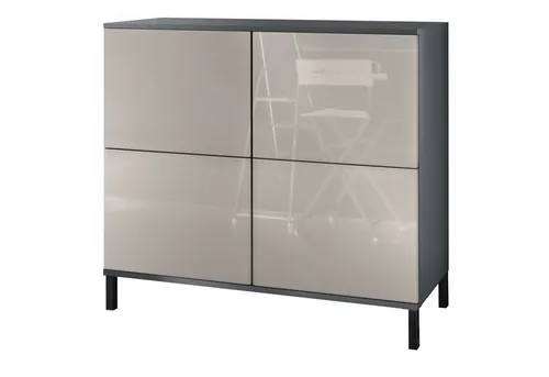 Vladon Kommode Rova V3 in grau von Vladon