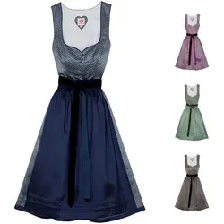 Spieth & Wensky Dirndl Deich 2-teiliges Trachtenkleid in blau von Spieth & Wensky