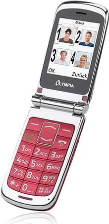 Olympia Grosstastenhandy View - Komfortables Mobiltelefon mit 2,4 Zoll Display - Handys ohne Vertrag mit großen Tasten, ideal für Senioren. Integriertes FM-Radio und Dual-SIM-Funktion für flexible Nutzung.