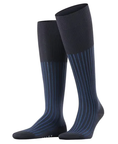 Falke Kniestrümpfe Shadow (Business-Strumpf, Baumwolle) marineblau Herren - 1 Paar