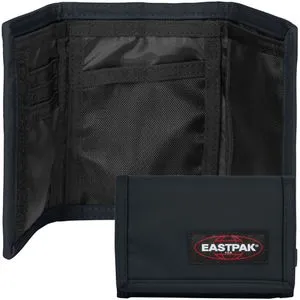 EASTPAK Crew Single Geldbörse - Ultra Marine (Blau), 100% vegan mit mehreren Fächern und Schlüsselring für optimale Organisation
