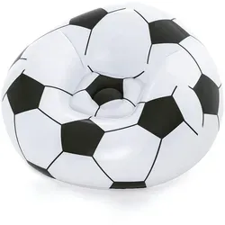 Bestway Up In & Over Fußball-Luftsessel 114x112 cm